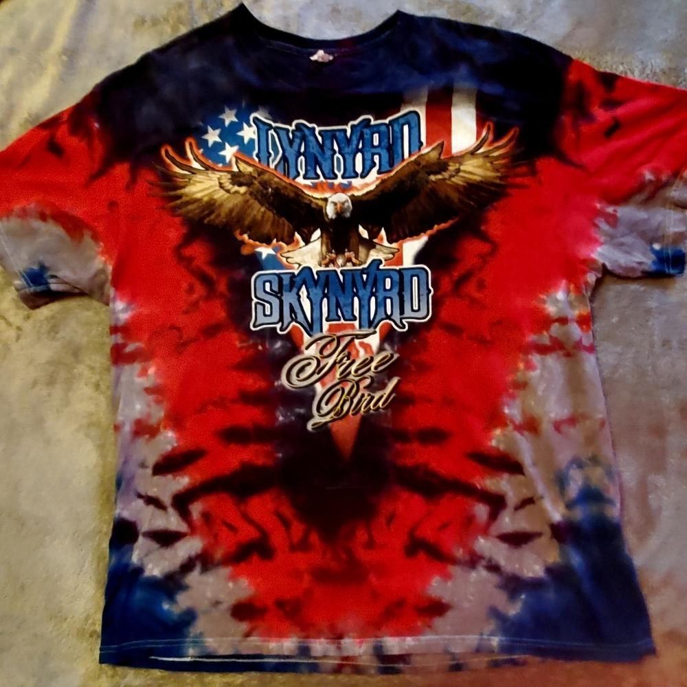 Tie Dye Lynyrd Skynyrd early 2000's
